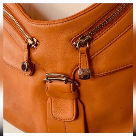 Cole Haan Orange Shoulder Bag - Picture 6 of 7
